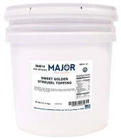 Major Bakery Solutions Sweet Golden Streusel Topping, 25 Pound