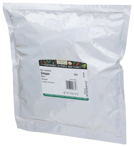 Frontier Herb Ground Ginger Root Powder, 16 Ounce -- 6 per case