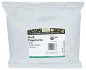 Frontier Herb Organic Whole Black Peppercorn, 16 Ounce -- 6 per case