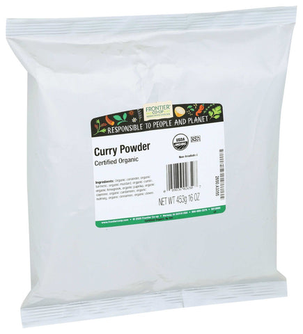 Frontier Herb Organic Bulk Curry Powder - Seasoning Blend, 16 Ounce -- 3 per case