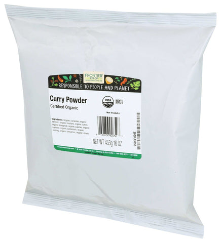 Frontier Herb Organic Bulk Curry Powder - Seasoning Blend, 16 Ounce -- 3 per case