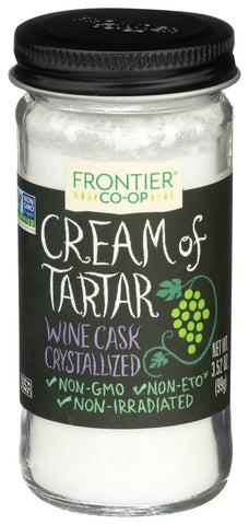 Frontier Herb Cream of Tartar, 3.52 Ounce -- 6 per case