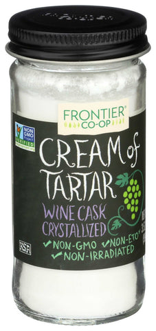 Frontier Herb Cream of Tartar, 3.52 Ounce -- 6 per case