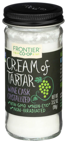 Frontier Herb Cream of Tartar, 3.52 Ounce -- 6 per case