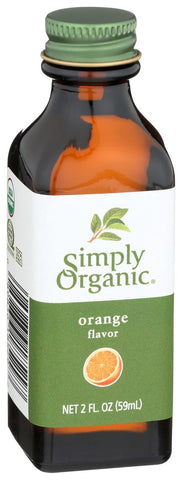 Simply Organic Orange Flavor, 2 Ounce -- 6 per case.
