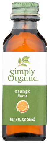 Simply Organic Orange Flavor, 2 Ounce -- 6 per case.