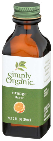 Simply Organic Orange Flavor, 2 Ounce -- 6 per case.
