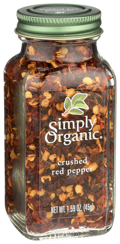 Simply Organic Crushed Hot Red Pepper, 1.59Ounce -- 6 per case