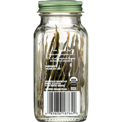 Simply Organic Bay Leaf, 0.14 Ounce -- 6 per case