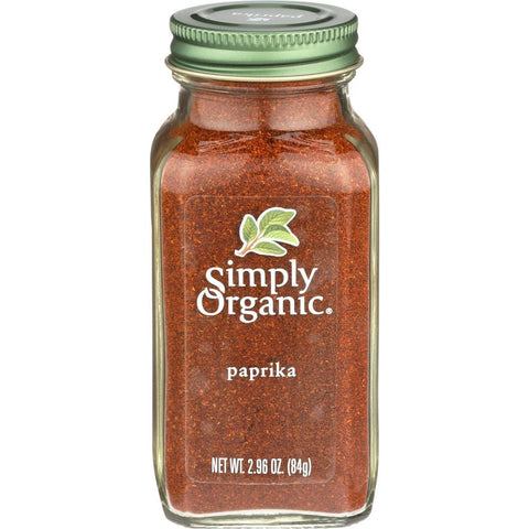 Simply Organic Ground Paprika, 2.96 Ounce -- 6 per case