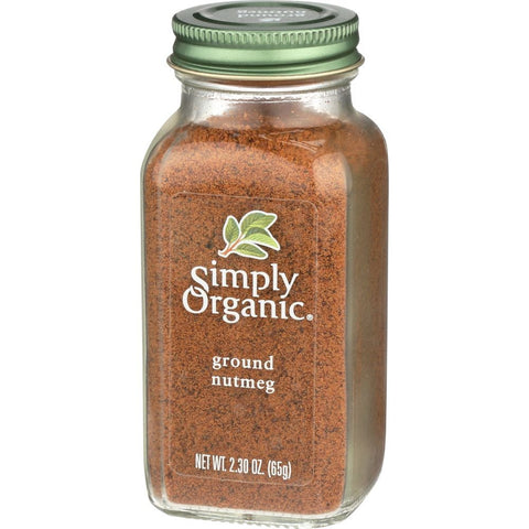 Simply Organic Ground Nutmeg, 2.3 Ounce -- 6 per case