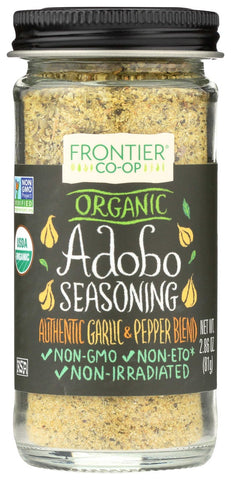 Frontier Herb Organic Adobo Seasoning, 2.86 Ounce -- 6 per case