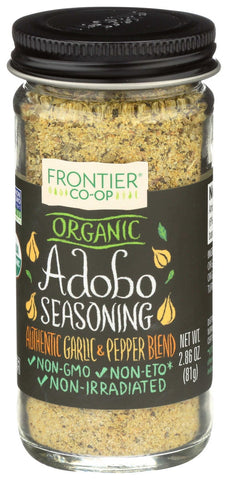 Frontier Herb Organic Adobo Seasoning, 2.86 Ounce -- 6 per case