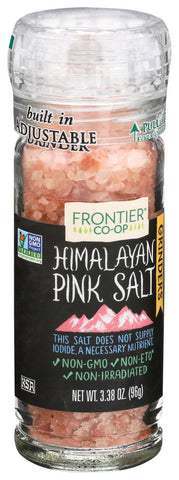 Frontier Herb Himilayan Grinder Pink Salt, 3.4 Ounce Bottle -- 6 per case.