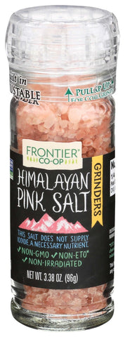 Frontier Herb Himilayan Grinder Pink Salt, 3.4 Ounce Bottle -- 6 per case.