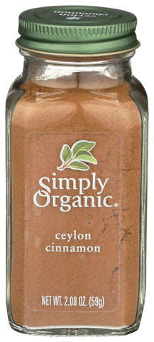 Simply Organic Ceylon Ground Cinnamon, 2.08 Ounce -- 6 per case.