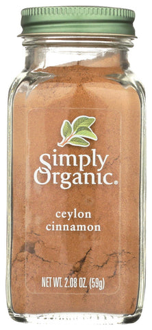 Simply Organic Ceylon Ground Cinnamon, 2.08 Ounce -- 6 per case.