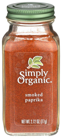 Simply Organic Smoked Paprika, 2.72 Ounce -- 6 per case.