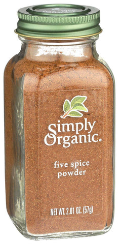 Simply Organic Five Spice Powder, 2.01 Ounce -- 6 per case.