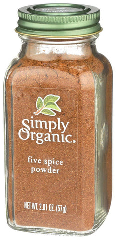 Simply Organic Five Spice Powder, 2.01 Ounce -- 6 per case.
