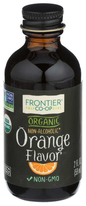 Frontier Herb Organic Orange Flavor, 2 Ounce -- 6 per case