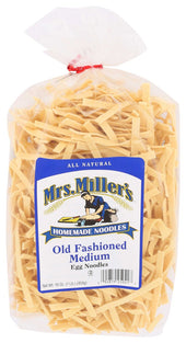 Mrs Millers Homemade Old Fashioned Medium Egg Noodle, 16 Ounce -- 6 per case.