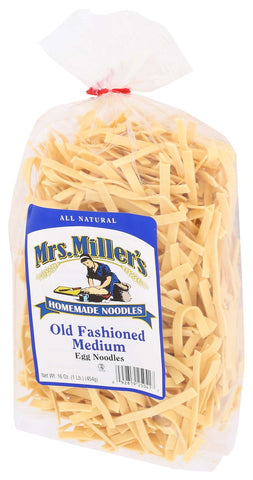 Mrs Millers Homemade Old Fashioned Medium Egg Noodle, 16 Ounce -- 6 per case.