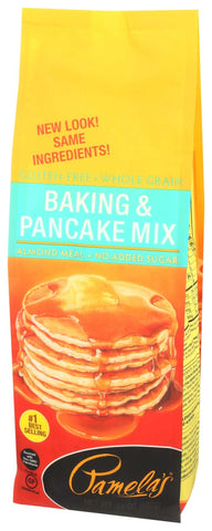 Pamelas Wheat Free Baking/Pancake Mix, 24 Ounce -- 6 per case.