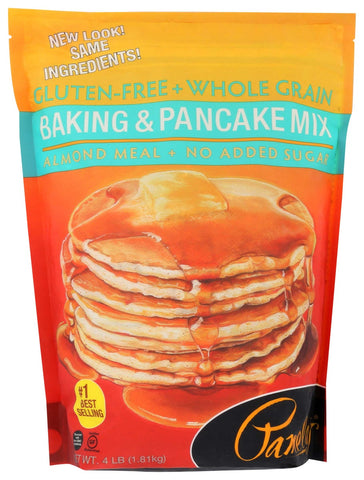 Pamelas Products Baking and Pancake Mix, 4 Pound -- 3 per case.