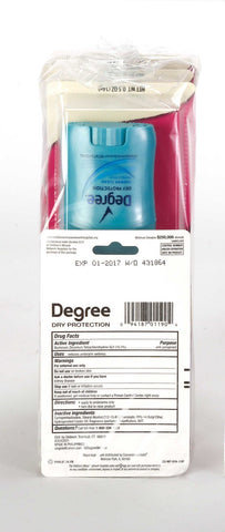 Convenience Valet Degree Solid Deodorant, 0.42 Ounce - 6 per pack -- 9 packs per case.