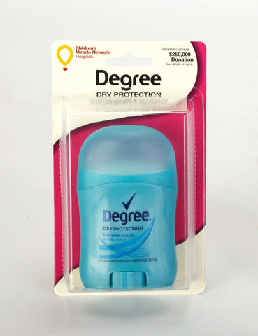 Convenience Valet Degree Solid Deodorant, 0.42 Ounce - 6 per pack -- 9 packs per case.