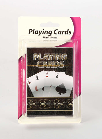 Convenience Valet Blistered Playing Card - 6 per pack -- 8 packs per case.