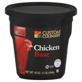 Custom Culinarys 0117 Custom Red Label Chicken Base, No Msg Added, 1 Pound -- 6 per case.