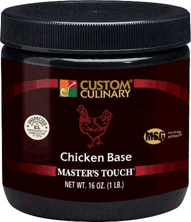 Master's Touch Chicken Base No Msg Red, 35 Pound -- 1 Case