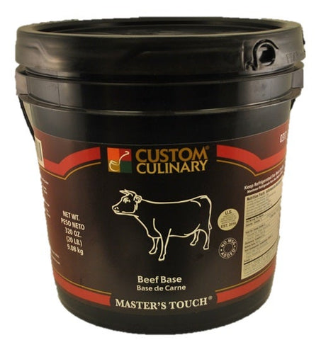 Custom Culinary Beef Base, No Msg Added, 20 Pound Pail