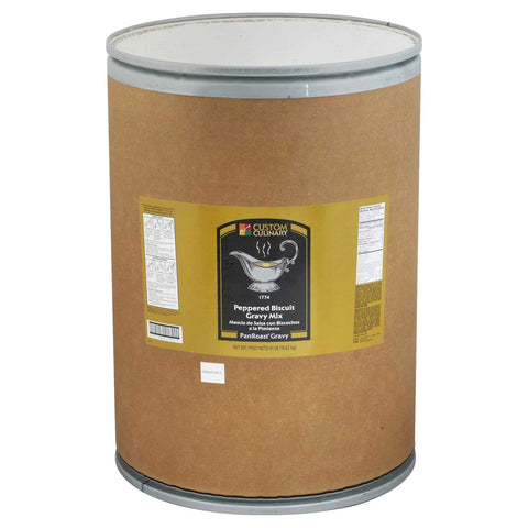 Custom Culinary PanRoast Peppered Biscuit Gravy Mix, 41 Pound.