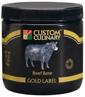 Custom Culinary Gold Label Beef Base, 20 Pound.
