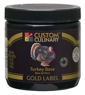 Custom Culinary Gold Label Turkey Base, 20 Pound.