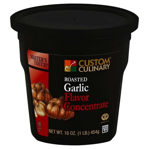 Custom Culinary Gold Label Roasted Garlic Base, 1 Pound -- 6 per case.