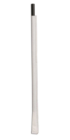 D and W Fine Pack Polypropylene Ebony Jumbo Wrapped Straw, 7 3/4 inch -- 5000 per case.