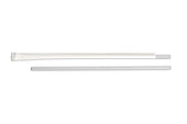 D and W Fine Pack Polypropylene Clear Jumbo Wrapped Straw, 10.25 inch -- 2000 per case.