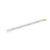 D and W Fine Pack Tall Giant Wrapped Straw -- 1200 per case