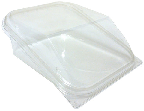 D and W Fine Pack Deli Wrapped Hinged Container -- 75 per case