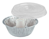 D and W Fine Pack Angel Food Aluminum Pan and Dome Lid -- 100 per case.