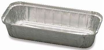 D and W Fine Pack Aluminum Closable Loaf Pan, 8.44 x 4.31 inch -- 500 per case