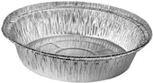 D and W Fine Pack Round Closeable Aluminum Container, 7 inch -- 500 per case.