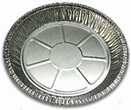 D and W Fine Pack Aluminum Pie Pan, 9 inch -- 500 per case.