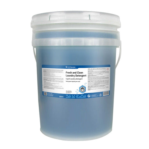 US Chemical Fresh and Clean Laundry Detergent Liquid, 5 Gallon.