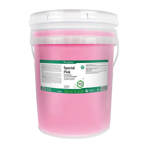 US Chemical Special Pink Pot and Pan Detergent Liquid, 5 Gallon.