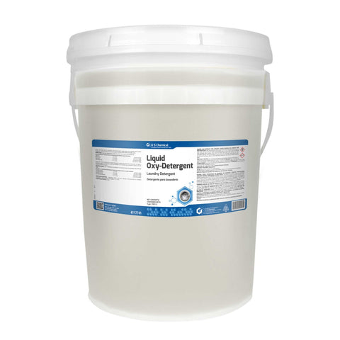 US Chemical Oxygenating Laundry Detergent Liquid, 5 Gallon.